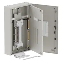 Single chassis, apex, 36 Pole, 250A Direct Twin, 6 Modules, grey, 1000x600x200mm