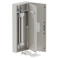 Single chassis, apex, 96Pole, 200A MCCB Twin, 6 Modules, grey, 1600x600x200mm