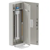 Single chassis, apex, 96Pole, 250A Isolator Twin, 6 Modules, grey,1600x600x200mm