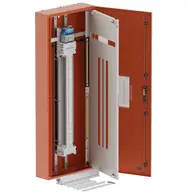 Single chassis, apex, 96Pole, 250A Isolator Twin,6 Modules,orange,1600x600x200mm