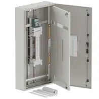 DB, apex+, 18/12Pole, 160A MCCB Twin, 8 Modules, grey, 1200x600x200mm
