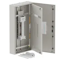 DB, apex+, 18/12Pole, 250A Direct Twin, 8 Modules, grey, 1200x600x200mm