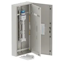 DB, apex+, 18/12Pole, Meter, 250A Isolator Twin, 8 Modules, grey,1200x600x200mm