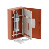 DB, apex+, 24Pole, 160A MCCB Twin,8 Mod+26 Mod,orange,1000x600x200mm