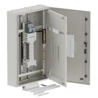 DB, apex+, 24Pole, 200A MCCB Twin,8 Mod+26 Mod,grey,1000x600x200mm