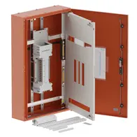 DB, apex+, 24Pole, 250A Direct 2x8 Mod+26 Mod, orange,1000x600x200mm