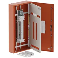 DB, apex+, 24/18Pole, 160A MCCB Twin, 8 Modules, orange, 1200x600x200mm