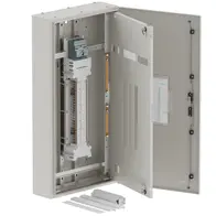 DB, apex+, 24/18Pole, 200A MCCB Twin, 8 Modules, grey, 1200x600x200mm