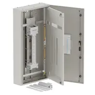 DB, apex+, 24/18Pole, 250A Direct Twin, 8 Modules, grey, 1200x600x200mm