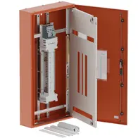 DB, apex+, 30/12Pole, 160A MCCB Twin, 8 Modules, orange, 1200x600x200mm