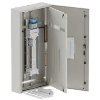 DB, apex+, 36Pole, Meter,250A Isolator 2x8 Mod+26 Mod, grey,1200x600x200mm