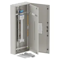 DB, apex+, 36/18Pole, 160A Isolator Twin, 8 Modules, grey,1400x600x200mm