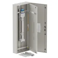 DB, apex+, 42/12Pole, Meter,250A Isolator Twin, 8 Modules, grey, 1400x600x200mm