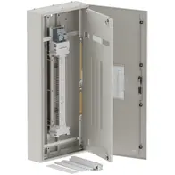 DB, apex+, 42/24Pole,160A MCCB Twin, 8 Modules, grey, 1400x600x200mm