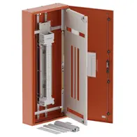 DB, apex+, 42/24Pole,250A Direct Twin, 8 Modules, orange, 1400x600x200mm