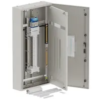 DB, apex+, 48Pole, 250A Isolator 2x8 Mod+26 Mod,grey,1200x600x200mm