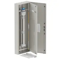 DB, apex+, 48/42Pole, Meter,250A Isolator Twin, 8 Modules, grey, 1800x600x200mm
