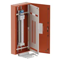 DB, apex+, 72Pole,250A Isolator 2x8 Mod+26 Mod,orange,1400x600x200mm