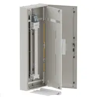 DB, apex+, 72/18Pole,200A MCCB Twin, 8 Modules, grey, 1600x600x200mm