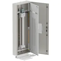 DB, apex+, 96Pole,160A MCCB Twin,8 Mod +26 Mod, grey,1600x600x200mm