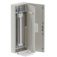 DB, apex+, 96Pole,160A Isolator 2x8 Mod+26 Mod, grey, 1600x600x200mm