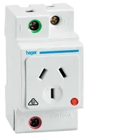 DIN mount 10A socket