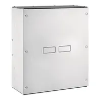 Enclosure, T-OFF range, MCCB 2*x250/h250A suits, IP20, RAL7035