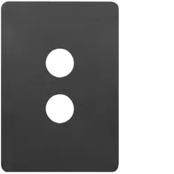 Allure 2 Gang Switch Cover MB