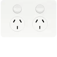 Allure Double GPO Matt White