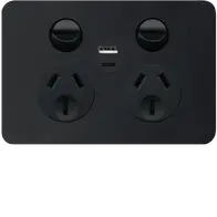 Allure. Twin Socket  + USB A+C MB