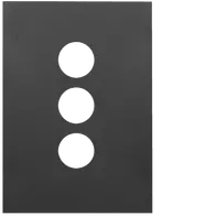 FIN 3 Gang Switch Cover MB