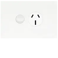 FIN Single GPO 15A MW