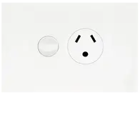 FIN Single GPO 10A with round Earth MW