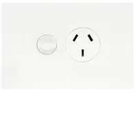 FIN Single GPO 10A MW