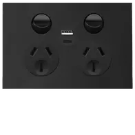 UNI. Twin Socket  + USB A+C  MB
