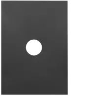FIN 1 Gang Switch Plate MB