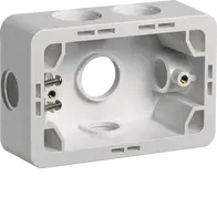 Silhouette Insulated Mounting Block White