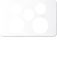 Silhouette 2G socket + switch cover MW