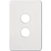 Silhouette 2G switch plate, no mech MW