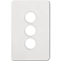Silhouette 3G switch plate, no mech MW