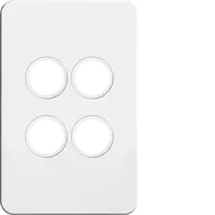 Silhouette 4G switch plate, no mech