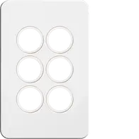 Silhouette 6G switch plate, no mech