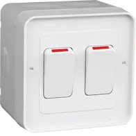 Switch IP66 2 gang 16A