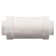 6 inch ROUND MUFFLER WHITE