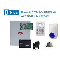 Ness DPlus Base panel + SATURN KP +COMBO SIREN Kit