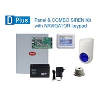 Ness DPlus Base panel + NAV KP + COMBO SIREN Kit