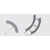 N3IR3004H NEMA 3 Cable Ladder Internal Riser HDG