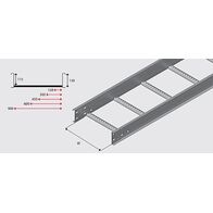 N3L450H NEMA 3 Cable Ladder HDG