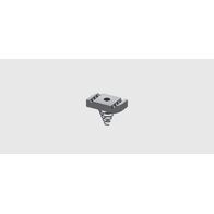 E4006Z Channel Nut With Short Spring