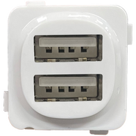 MU2AC-WHBKMBK KASTA Data Comm USB Mechanisms